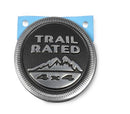 Mopar 55157317AB Jeep Trail Rated Emblem Medallion