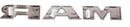 Mopar 68298470AA RAM Deck Lid Emblem Nameplate
