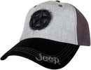 Jeep Distressed 3D Star Cap Baseball Hat